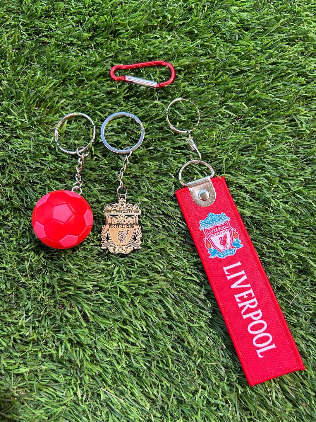 Liverpool Keyring Liverpool Inspired Keychain Set, Football Keyring, Liverpool Bag Charm ...