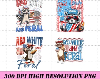 Rojo, blanco y salvaje PNG, camiseta de mapache divertida PNG, divertido patriótico PNG, niños 4 de julio PNG, América PNG, salvaje PNG, mapache de EE. UU. Png