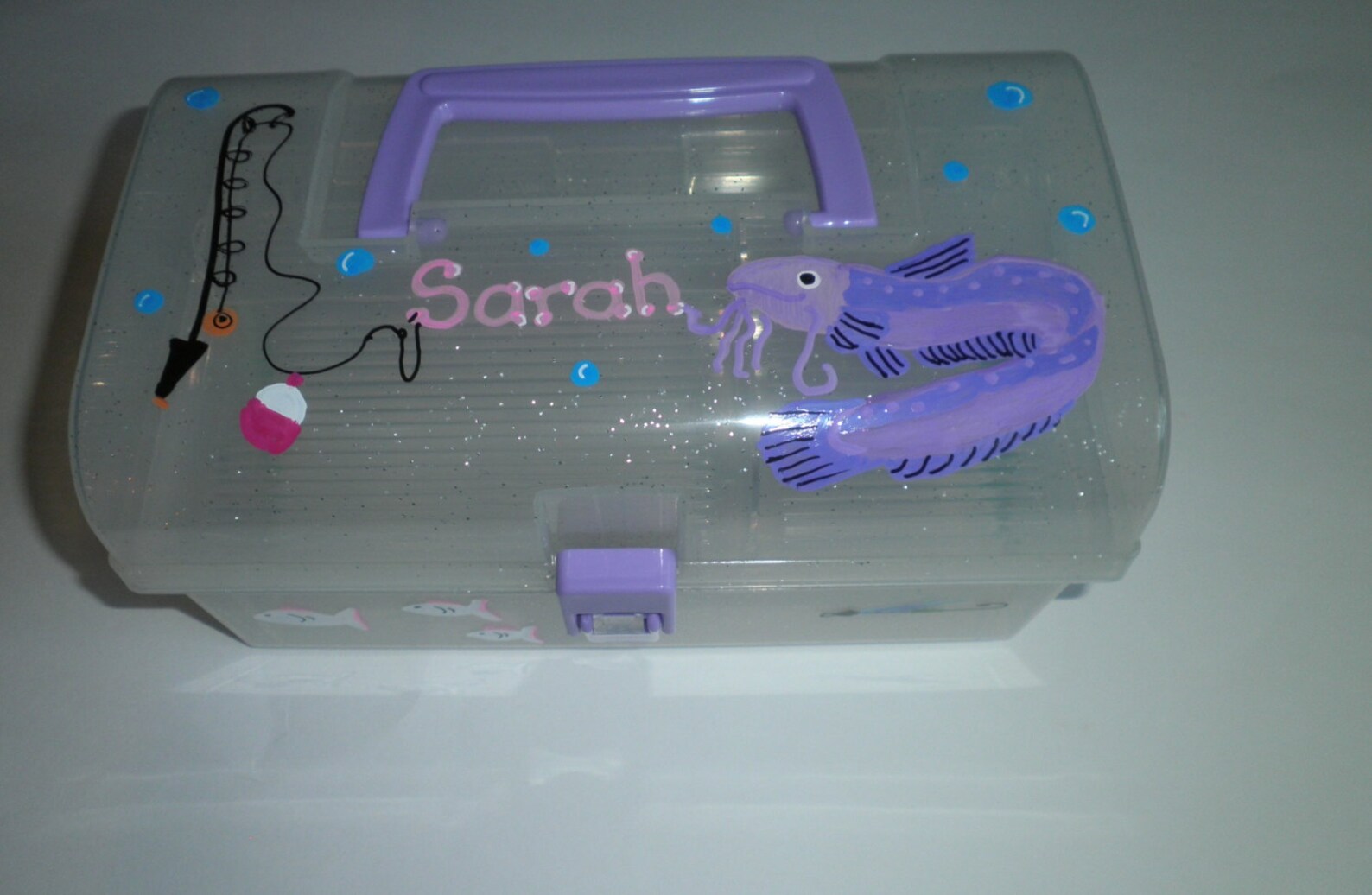 Girls Tackle Box Personalized Storage Organizer Gift Etsy
