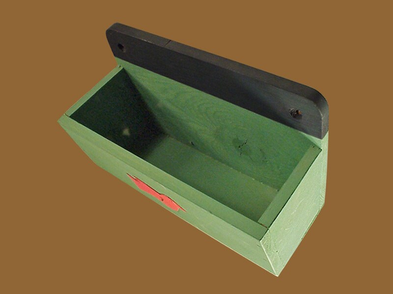 Wooden Letter Box Etsy