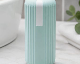 Whooshie Środek do czyszczenia toalet, dozownik do spłuczki toaletowej, uchwyt na detergent o powolnym uwalnianiu, napełniany akcesorium łazienkowe, muszla klozetowa bez użycia rąk
