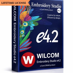 Software de bordado Wilcom e4 2 / Acceso de por vida - Descarga instantánea