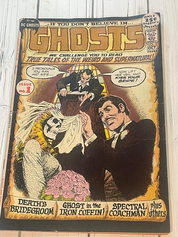 GHOSTS Comic Book #1 Issue in the Series First Issue 1971 Very