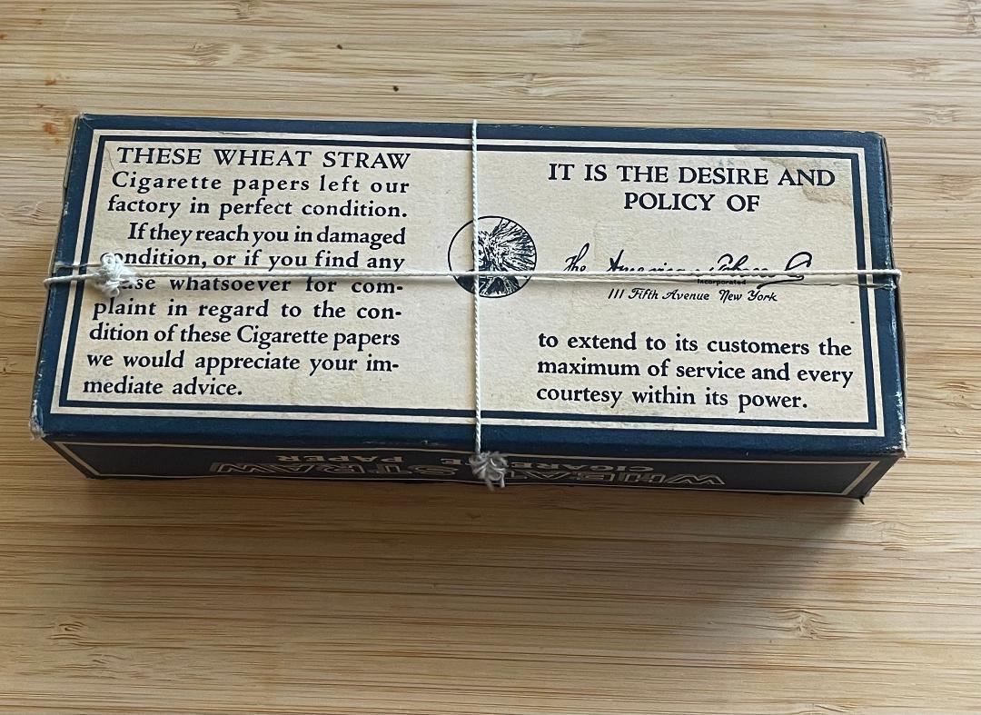 Vintage La Croix Wheat Straw Cigarette Rolling Papers Box, Unopened Factory  Sealed, Rare Tobacco Memorabilia, 2 Doz Packs, Cigarette Papers