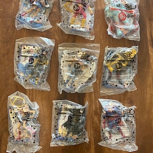 Jack in the Box Super Heroes Kids Meal Toys All 9 in the Complete