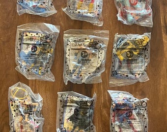 Jack in the Box Complete Set of 16 Vintage Trading Cards in