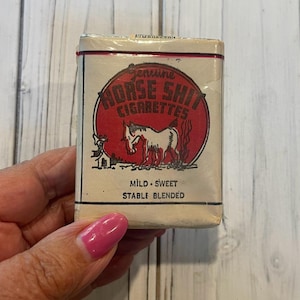 cigarettes with horse logo Does anyone remember these vintage cigarettes? Marlboro Cigarettes 1970s Print Advertisement