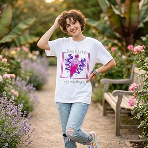 Destiny is Waiting SVG PNG, Magic Potion Bottle Design, Mystical Witchy T-Shirt Graphic, Fantasy Elixir Digital Art, Spiritual Sublimation