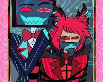 Fluffy, 04, Carta Fan di Hazbin Hotel