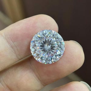 Zertifizierter 4.20 Ct Naturdiamant D Farbe VVS1 Runder glänzender loser Stein (AGTL)