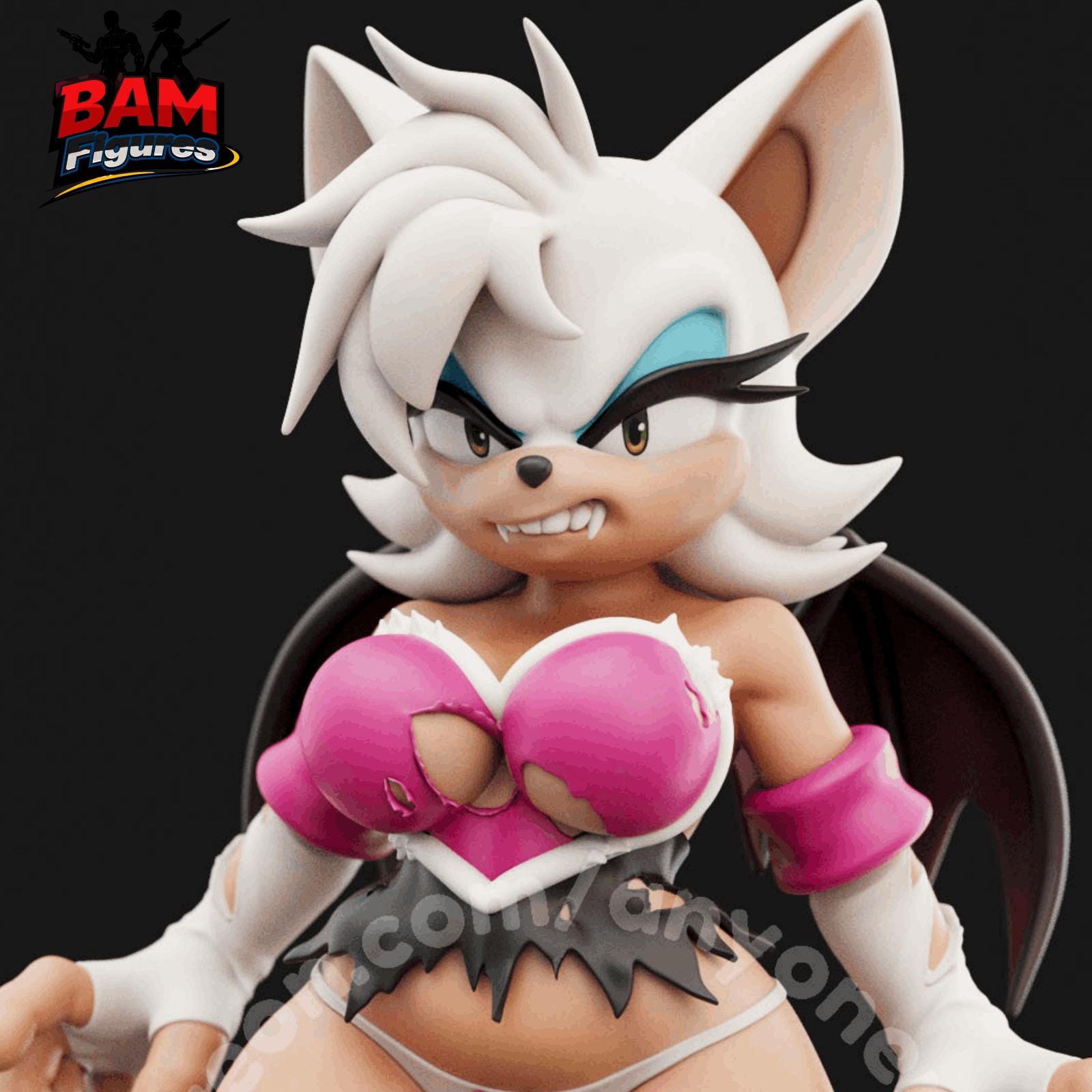 Rouge the Bat Doll - Etsy