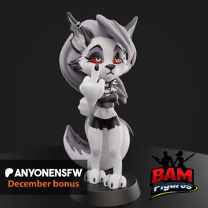 Chibi Laana-figur / 3D-målade figurer / Gåvor