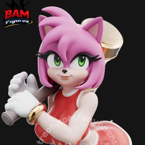 Amy rose figure - Etsy 日本