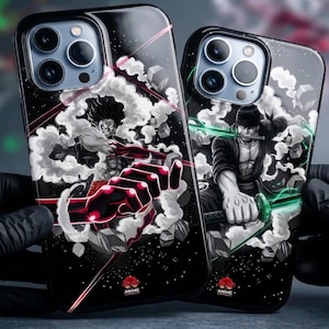 Funda para teléfono con diseño anime y manga One Piece para iPhone 17 16 15 14 13 12 , Samsung S26 25 24 23 22 Pixel 10 / 10 Pro XL