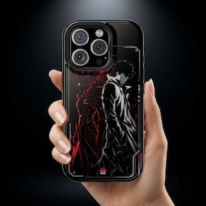 Funda Anime Fan art | Carcasa MagSafe Resistente | iPhone y Samsung | Para 13 14 15 16 17 Pro Max Air, S26 Plus Ultra