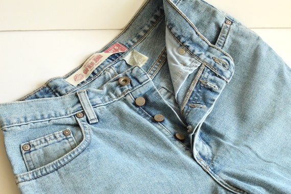 gap blue jeans world standard