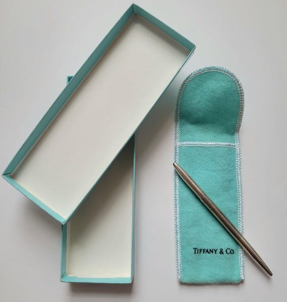 Vintage Tiffany and Co. Sterling Silver Ballpoint Pen, Original