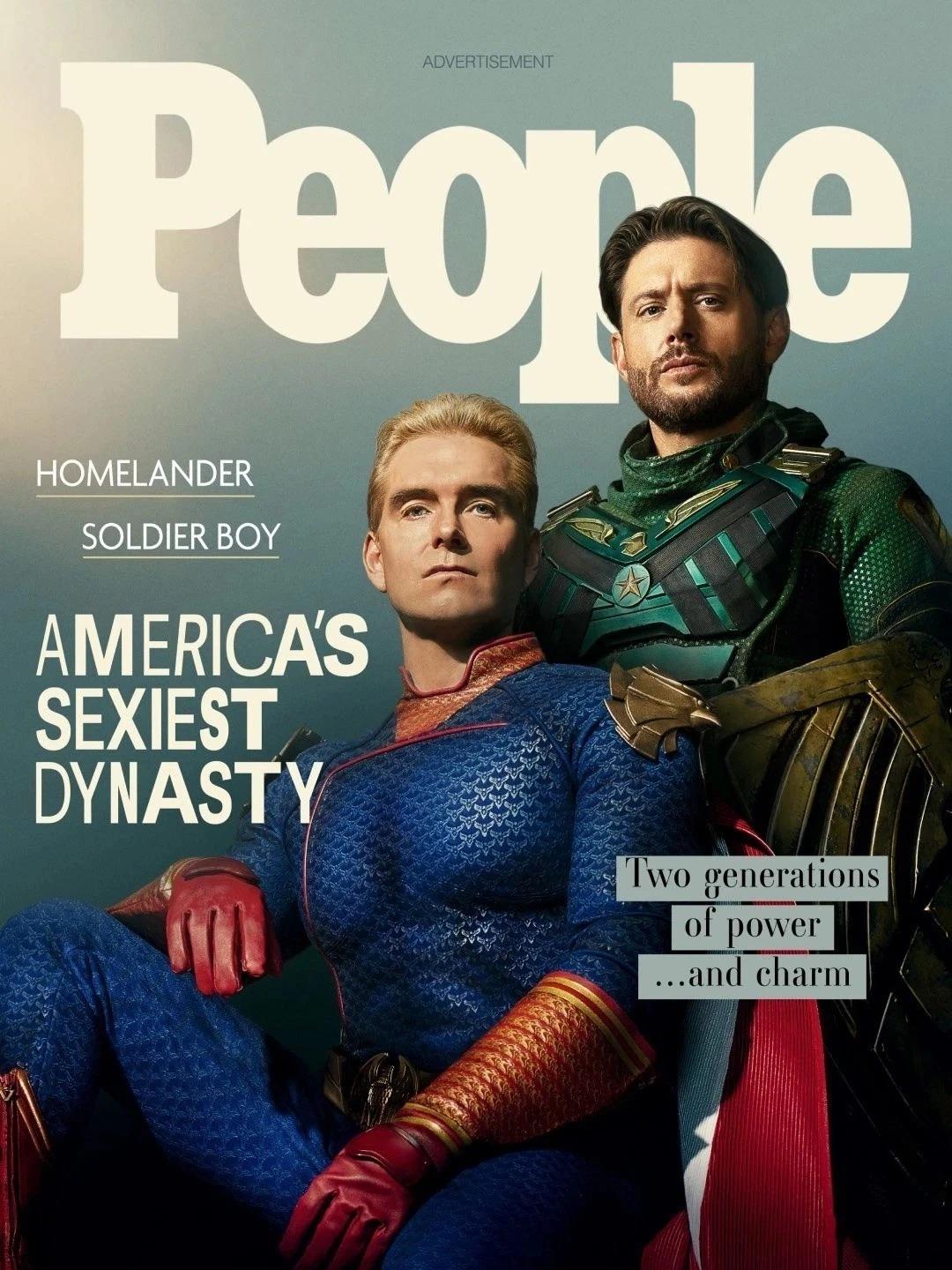 The Boys TV Show Poster Homelander Soldier Boy People Magazine, Music ...
