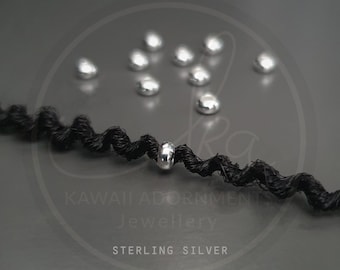 925 Sterling Silver Loc rings, pack of 10, loc beads, hair beads, loc jewelry will fit Sisterlocks ™ or Microlocs size locs