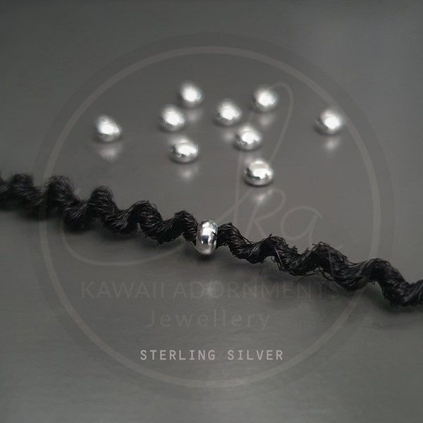 925 Sterling Silver Loc rings, pack of 10, loc beads, hair beads, loc jewelry will fit Sisterlocks ™ or Microlocs size locs