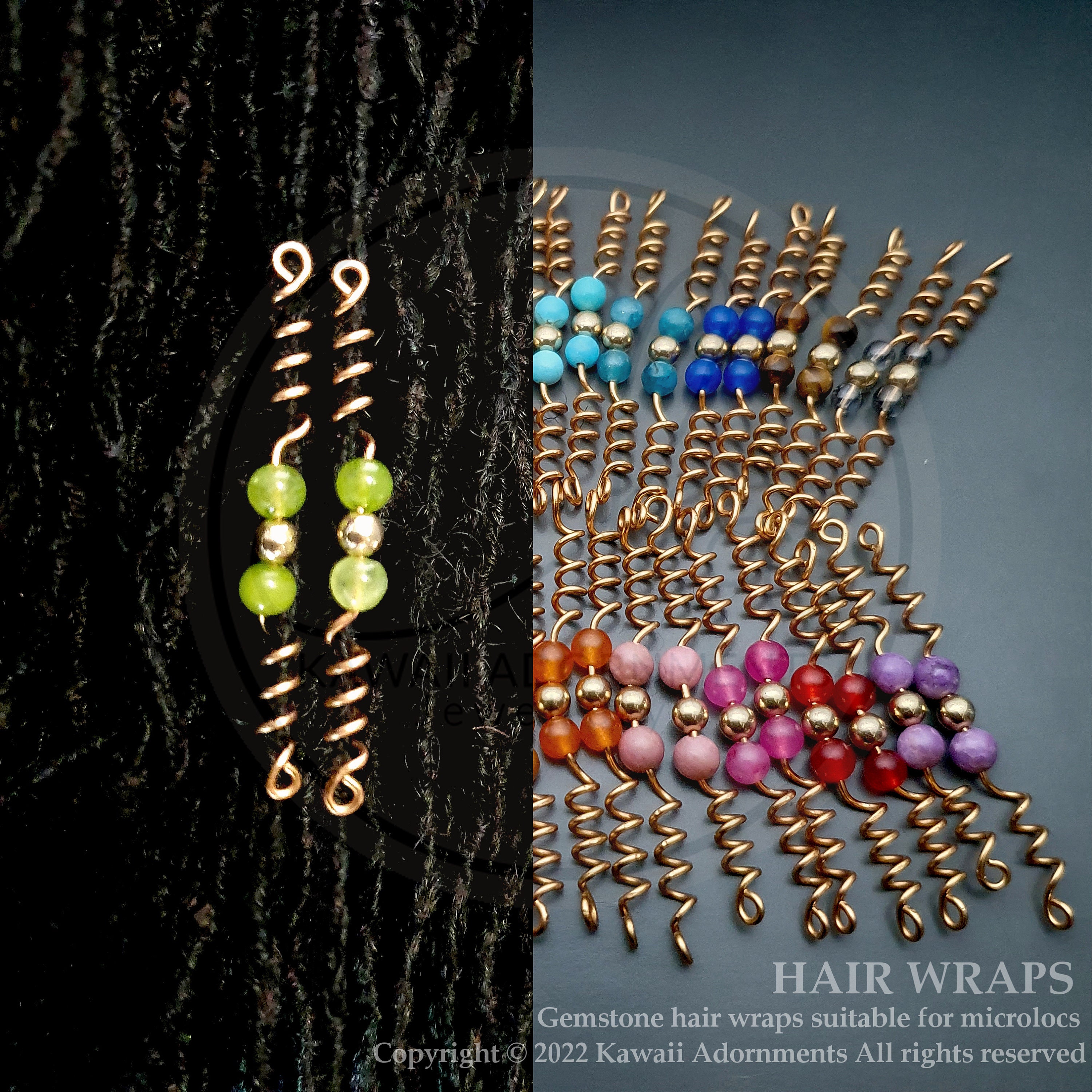 Girls Small Hair Beads (White) – GG'S Hair & Beauty
