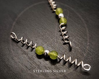 Sterling Silver  – Gemstone Mini Hair Wraps (Pack of 2) – Loc Jewellery For Sisterlocks® & Microlocs