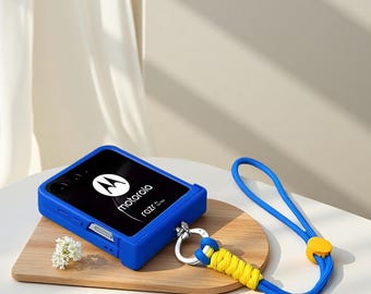 Anti Loss Strap Case For Motorola Razr 2025 2024 60 50 40 Ultra Plus Lanyard Protective Cover