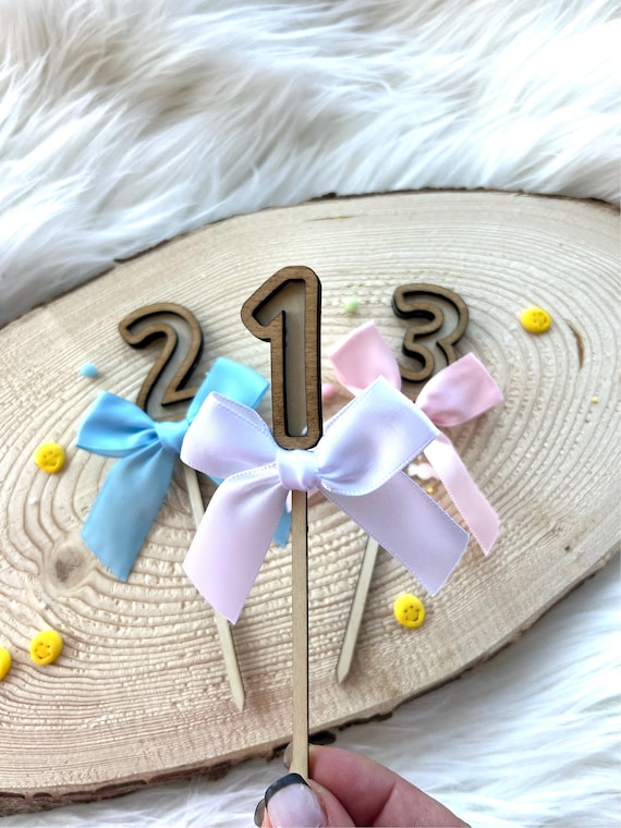 Laserdatei SVG Zahlen 0-9 Cake Topper | Geburtstag Zahlen SVG | Nummern SVG Datei | Plotter Laser Datei Zahlen Geburtstag inkl.Gewerbelizenz