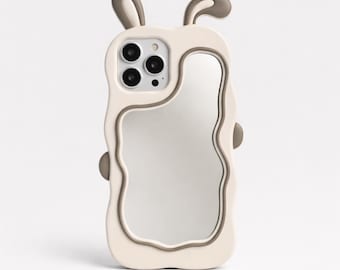 iPhone Bunny Mirror telefoonhoesje