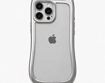 Iphone Silver Cat Ear Phone Case