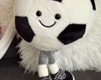 Soccer Ball Plush Toy by Amuseables (NWT) – Soft, Huggable Stuffed Animal, Kids Gift