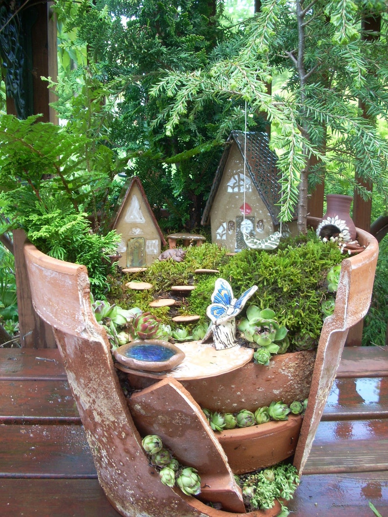 Fairy Garden Broken Planter Kit image 1