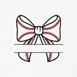 Baseball Bogen Umriss Stickmuster, Softball Bogen Splits Stickmuster, Sport Bogen Maschinenstickerei, Mini Bogen Stickerei, 9 Größen