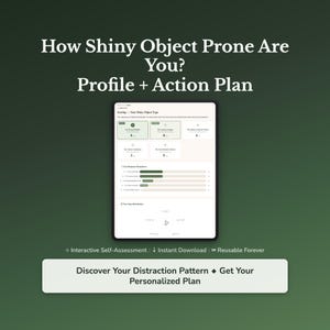 Perfil de distracción / 5 tipos + guía de estrategia / Autoevaluación interactiva
