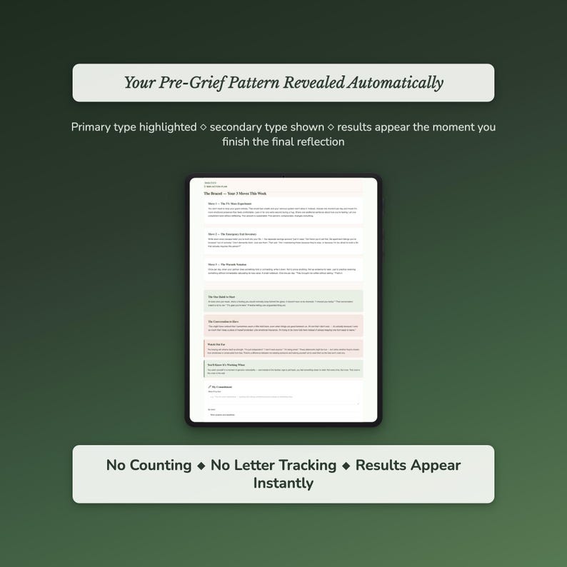 Relationship Self-Sabotage Quiz — quiz preview, attachment style