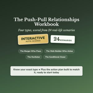 Cuestionario sobre relaciones de atracción y repulsión, Cuaderno de trabajo sobre apego evitativo temeroso, Patrones de relaciones frías y calientes, Autoayuda para el apego desorganizado