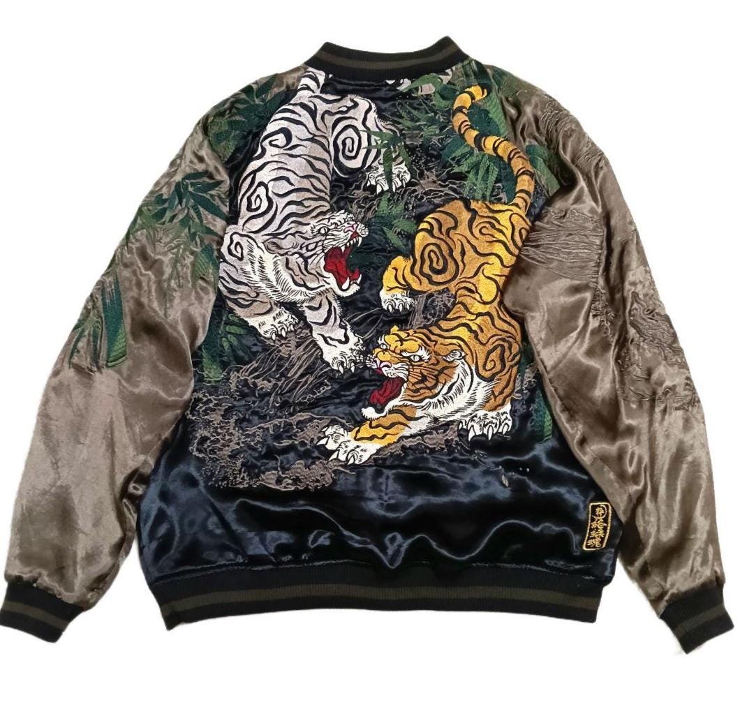 Japanese Sukajan Xl Xxl - Etsy Canada