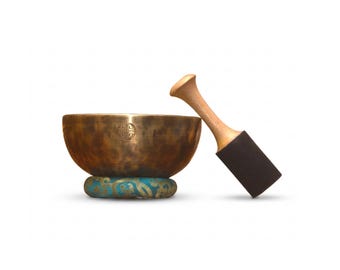 Handmade Himalayan Singing Bowl Full Moon Meditation and Sound Healing Bowl Spiritual Gift Items