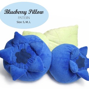 Blueberry pillow pattern