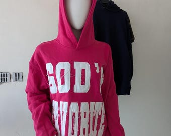GODS Favoriete hoodies | Matteüs 22:14 Christaine streetwear | Verouderde cropped hoodies