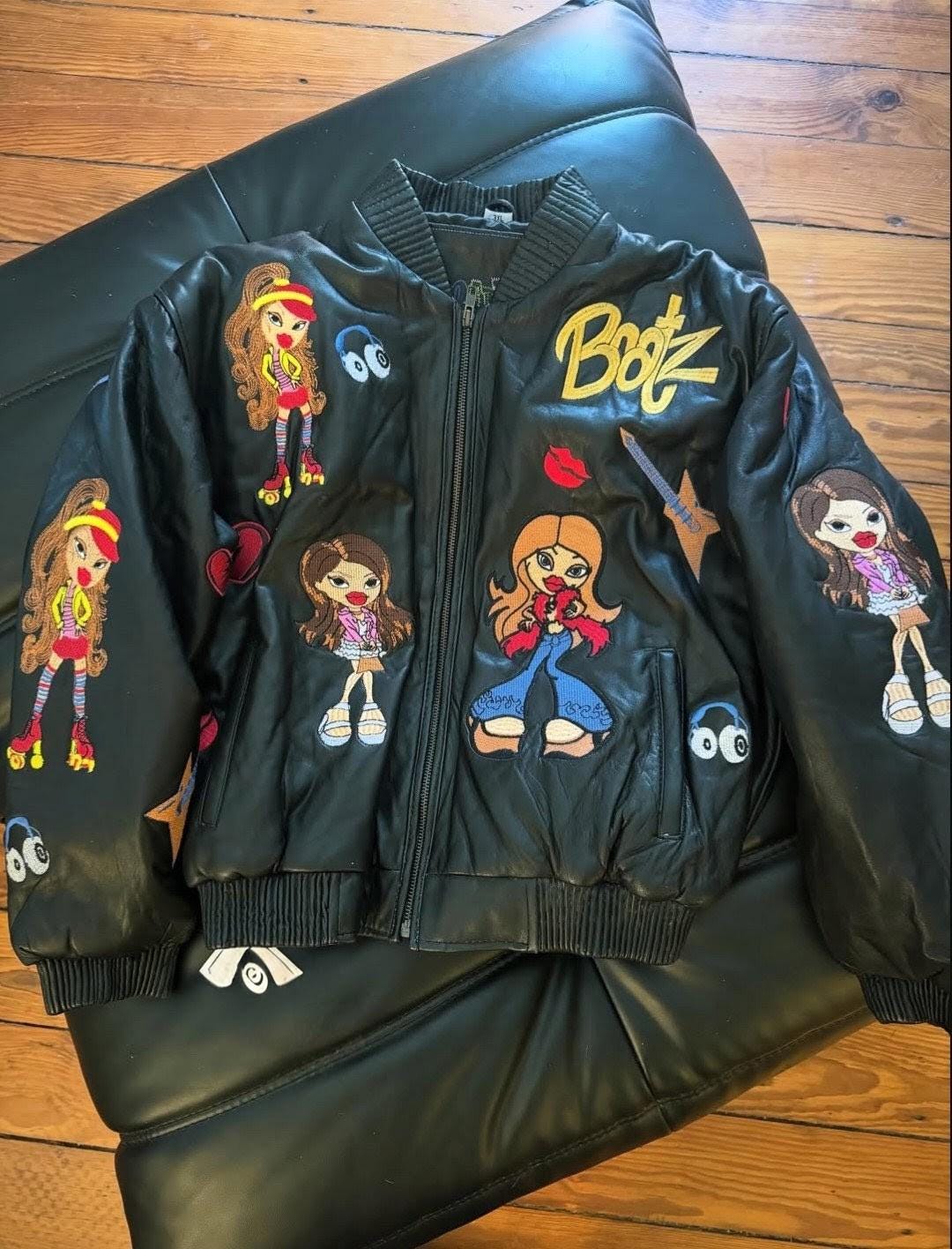 2000s Leather Jacket - Etsy
