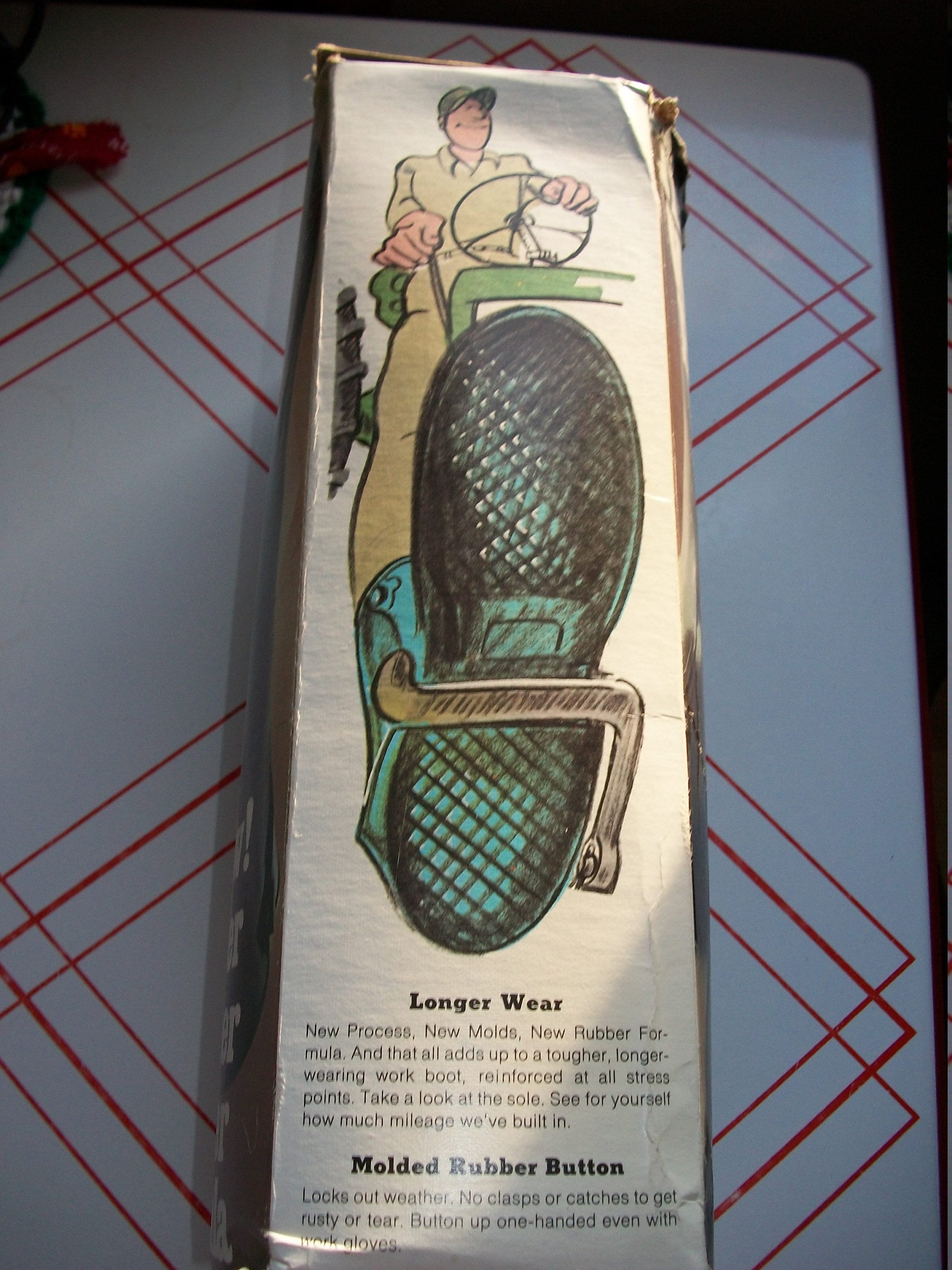 Vintage 1975 Tingley Work Boot Saver...Rubber Overshoes..Work Etsy