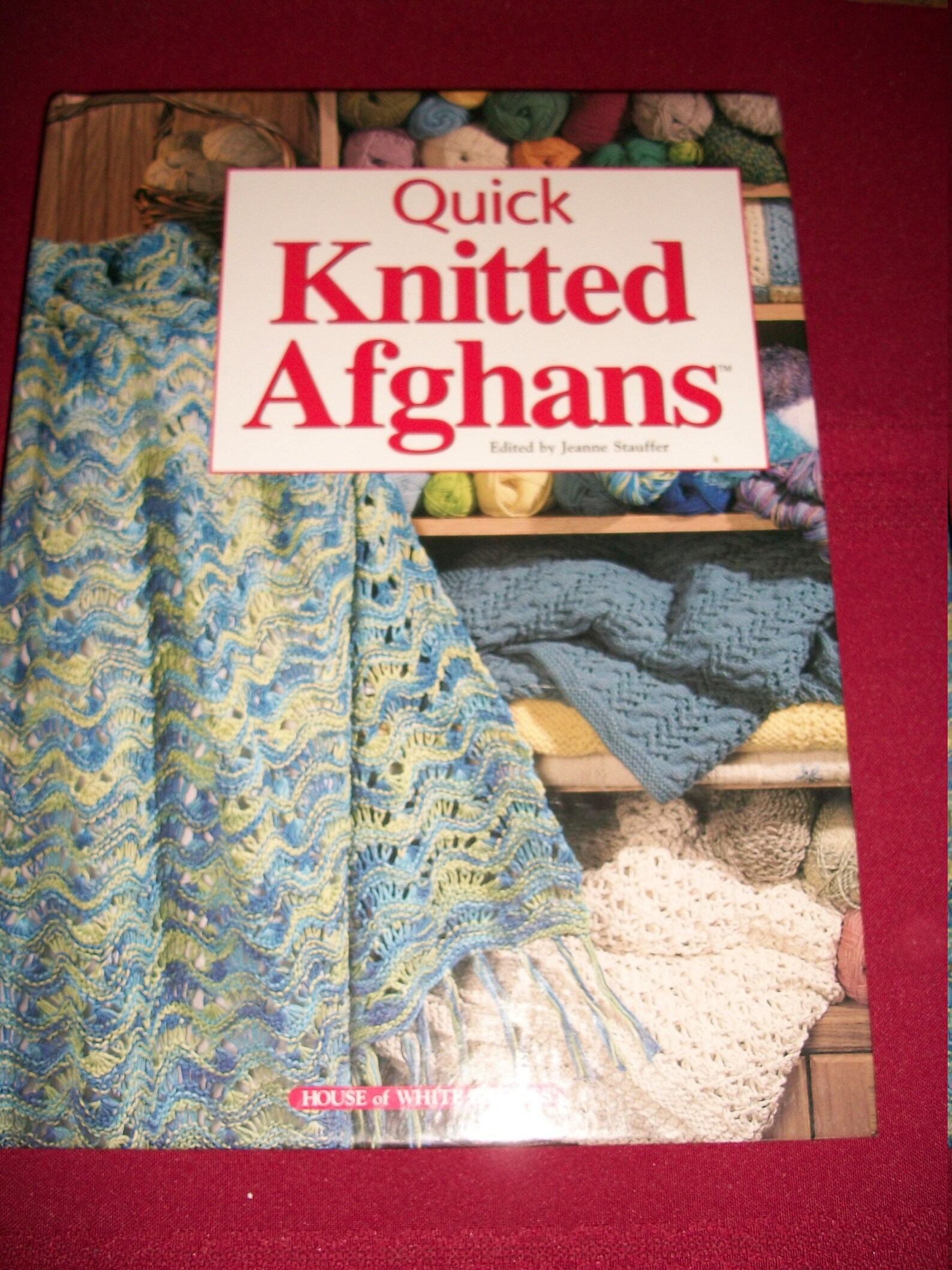 Crochet and Knit Afghan Books..Set of 2 Books & 2 Etsy