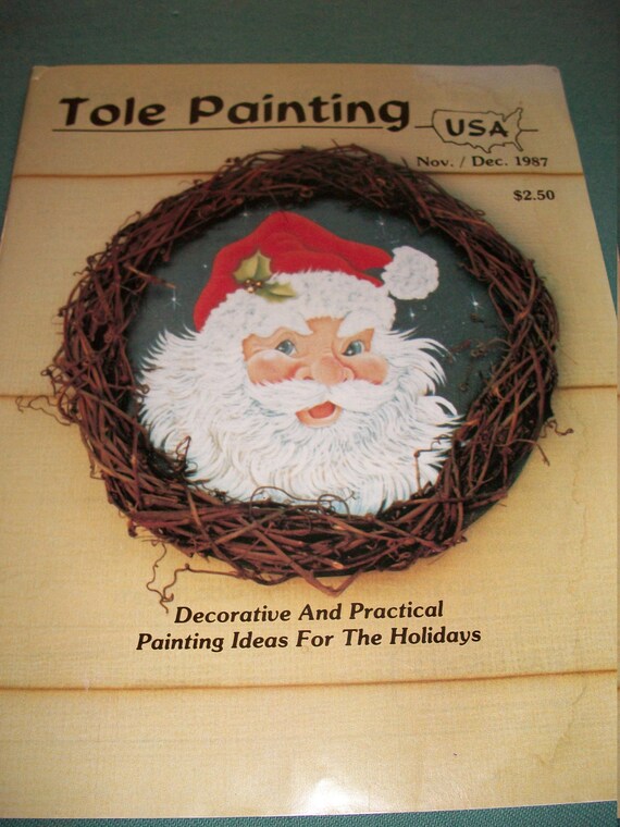 Tole World Tole Painting Magazines Set Of 6 Tole Etsy