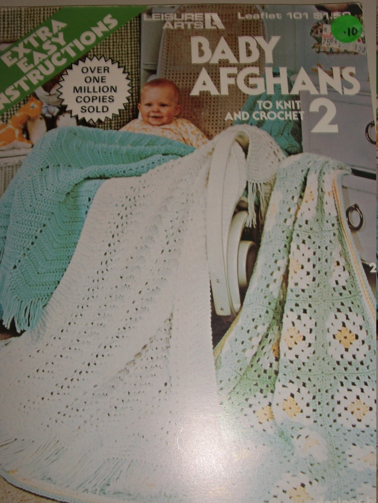 Collection of 5 Vintage Crochet & Knitting Pattern Books for Etsy