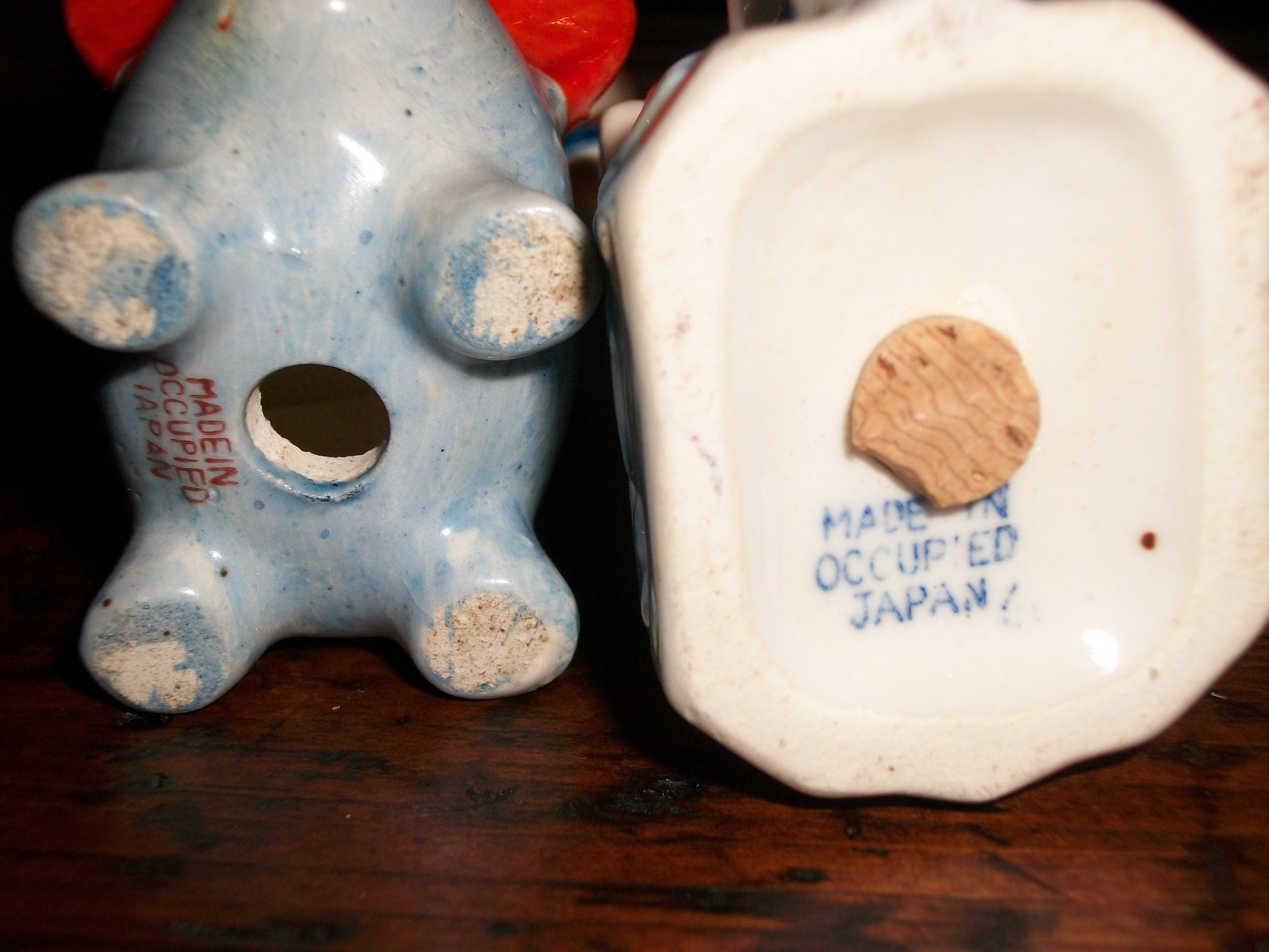 Occupied Japan Salt and Pepper Shakers..4 Sets...1940's Etsy