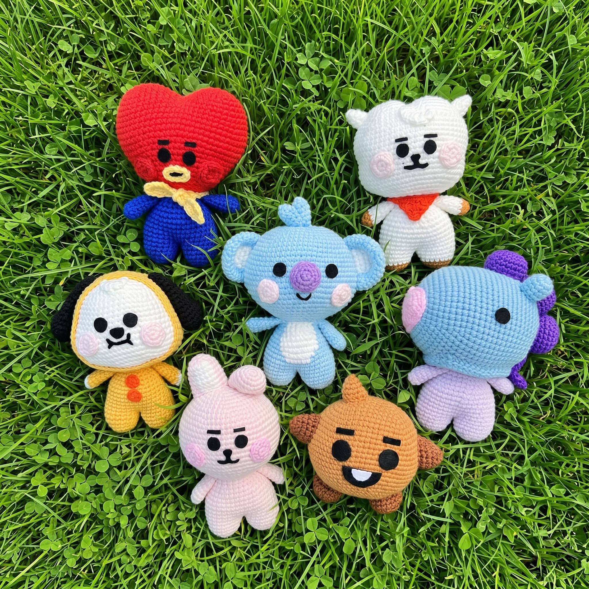Bt21 amigurumi - Etsy 日本