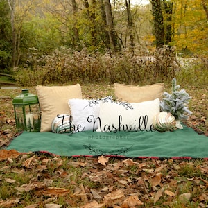 Christmas blanket set up digital background Download Only Download Only