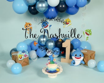 Charakter Hintergrund erster Geburtstag DIGITAL Download Only