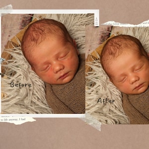 Photo Editing Services - Blemish removal, stray hairs, facial shine and teeth whitening